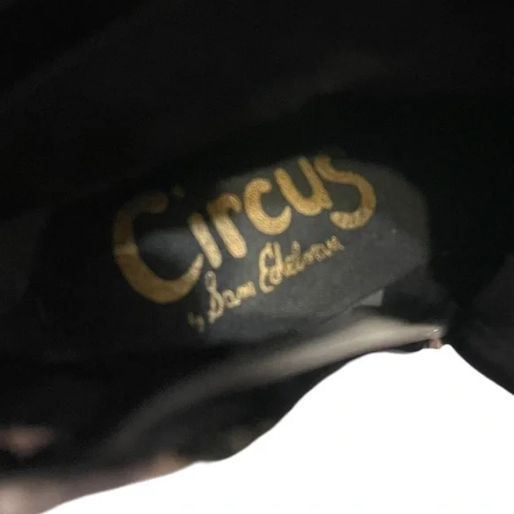 Women’s CIRCUS By SAM EDELMAN Snakeskin Heeled Boots Booties - Picture 7 of 8